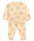 Baby joggingpak leeuwenkoppen beige