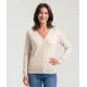 Vest met V-hals