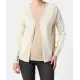Vest met V-hals