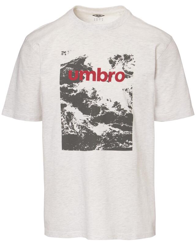 تيشيرت بشعار للرجال، رمادي فاتح مبرقش (KiK T-Shirt mit Logo (hellgrau melange)) — KiK, منتج ألماني أصلي في المغرب