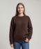 Sweater met wol bruin