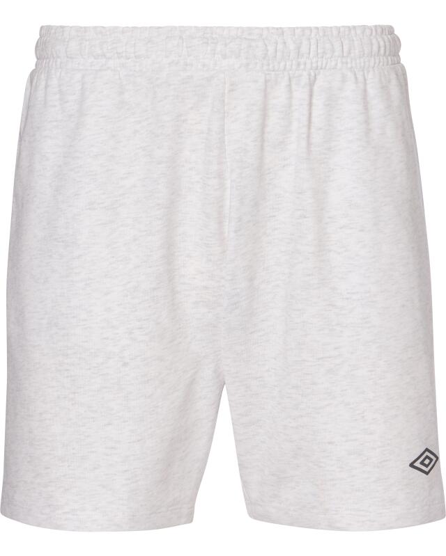 Sweat shorts with logo for men, light grey marl (KiK Sweatshorts mit Logo (hellgrau melange)) — KiK, authentic German product in Morocco