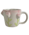 Tasse Blumen weiß