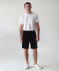 Sweatshorts mit Logo schwarz
