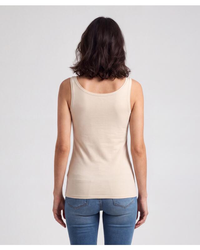 تانك توب أساسي للنساء، كريمي (KiK Basic Tanktop (creme)) — KiK, منتج ألماني أصلي في المغرب