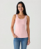 Basic Tanktop dunkelrosa