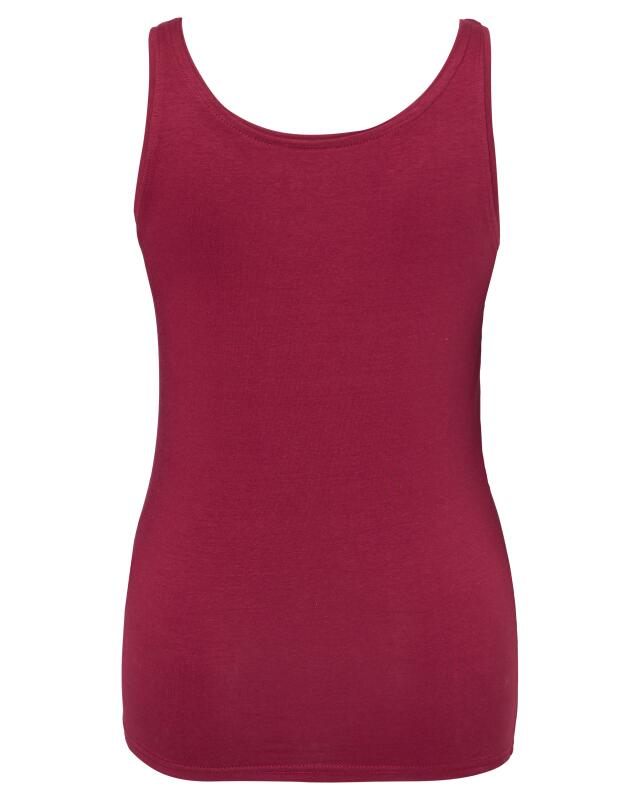 Basic tank top for women, berry (KiK Basic Tanktop (beere)) — KiK, authentic German product in Morocco