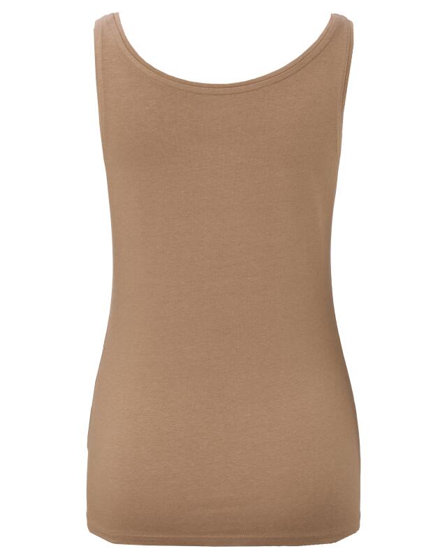 تانك توب أساسي للنساء، بني فاتح (KiK Basic Tanktop (hellbraun)) — KiK, منتج ألماني أصلي في المغرب
