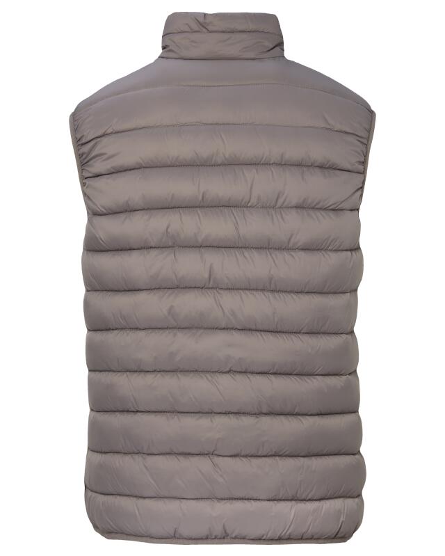 Gilet sans manches matelassé homme, gris (KiK Steppweste (grau)) — KiK, produit allemand authentique au Maroc