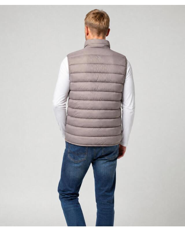 Gilet sans manches matelassé homme, gris (KiK Steppweste (grau)) — KiK, produit allemand authentique au Maroc