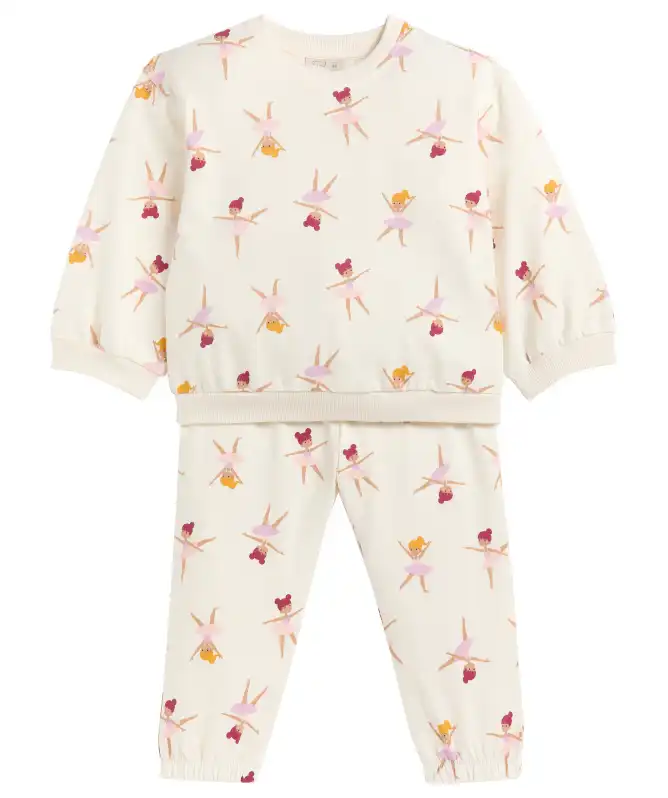 Baby joggingpak met ballerina's