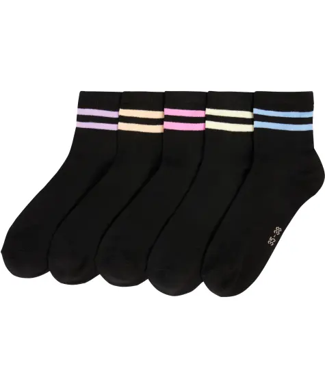 Ponožky s barevnými pruhy