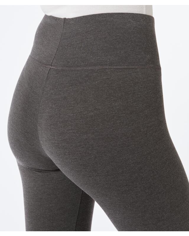 Marl leggings for women, anthracite marl (KiK Leggings in Melange (anthrazit melange)) — KiK, authentic German product in Morocco