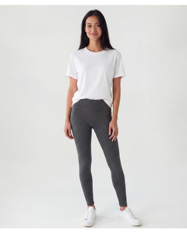 Marl leggings for women, anthracite marl — KiK, authentic German product in Morocco