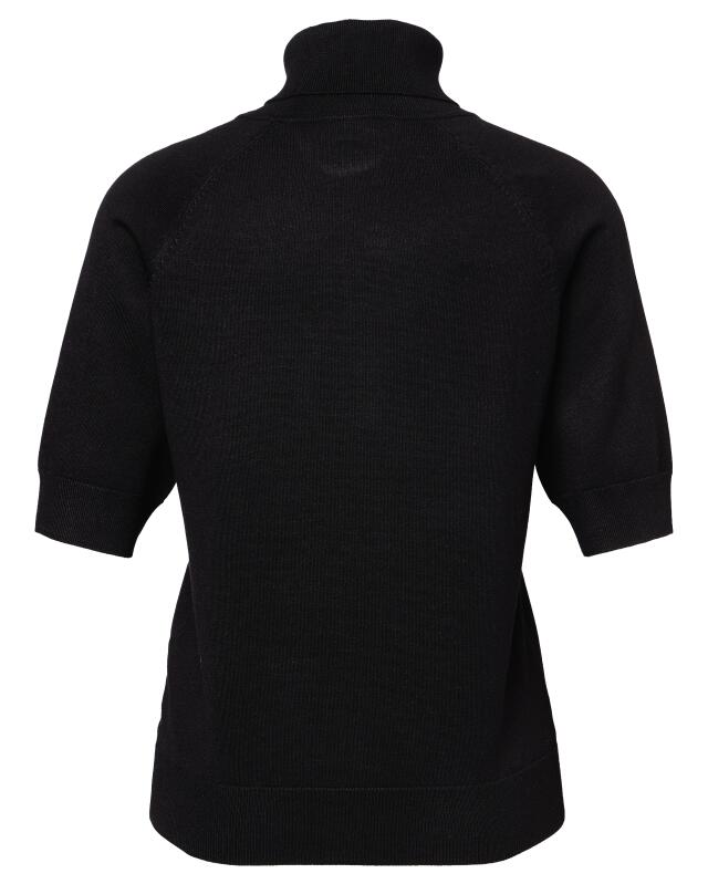 Pull à col roulé femme, noir (KiK Rollkragenpullover (schwarz)) — KiK, produit allemand authentique au Maroc