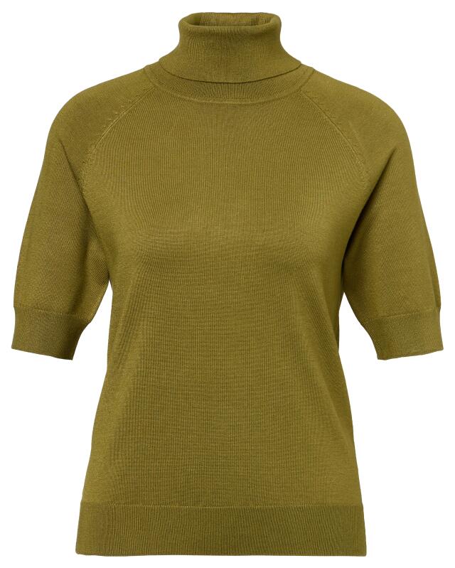 كنزة بياقة عالية للنساء، أخضر زيتي (KiK Rollkragenpullover (olivgrün)) — KiK, منتج ألماني أصلي في المغرب