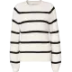 Strickpullover mit Streifen