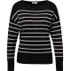 Strickpullover mit breiten Bündchen