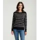 Strickpullover mit breiten Bündchen