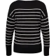 Strickpullover mit breiten Bündchen