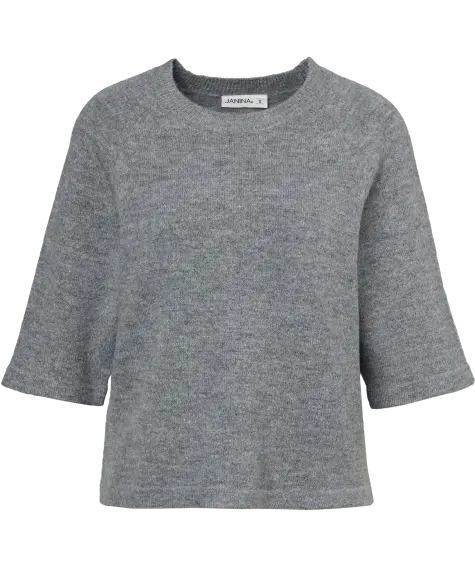 Halbarm-Strickpullover