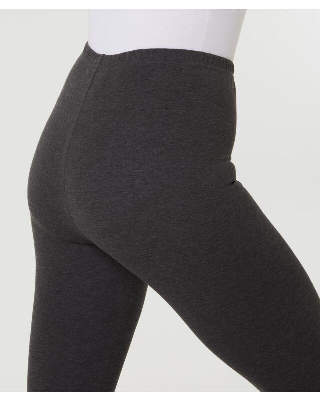 Marl leggings for women, anthracite marl (KiK Melange-Leggings (anthrazit melange)) — KiK, authentic German product in Morocco