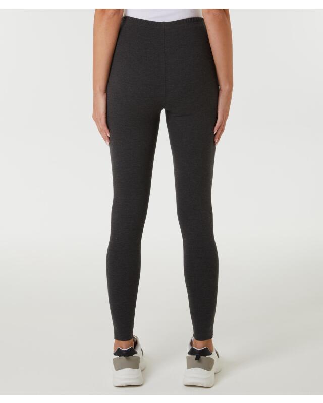 Marl leggings for women, anthracite marl (KiK Melange-Leggings (anthrazit melange)) — KiK, authentic German product in Morocco