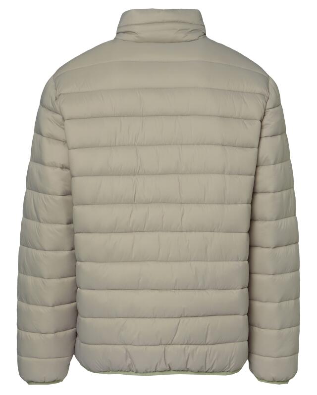 Doudoune légère matelassée homme, vert clair (KiK Wattierte Steppjacke (hellgrün)) — KiK, produit allemand authentique au Maroc