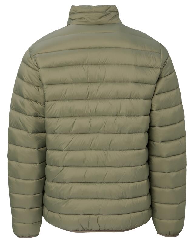 Doudoune légère matelassée homme, kaki (KiK Wattierte Steppjacke (Khaki)) — KiK, produit allemand authentique au Maroc