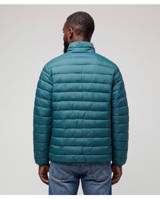 Doudoune légère matelassée homme, vert sapin (KiK Wattierte Steppjacke (tanne)) — KiK, produit allemand authentique au Maroc