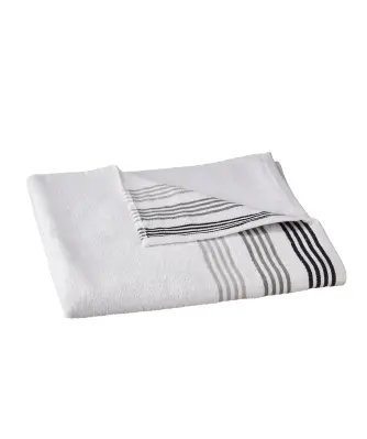 Duschtuch mit Streifenbordüren