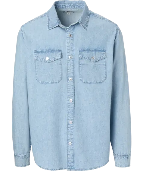 Helles Jeanshemd