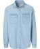 Helles Jeanshemd jeansblau hell