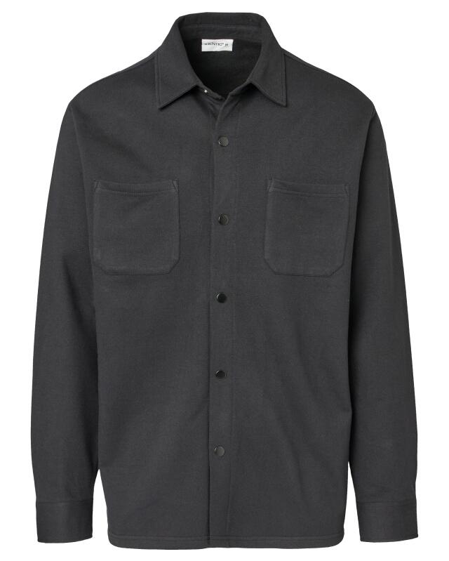 Sweat shirt with chest pockets for men, black (KiK Sweathemd mit Brusttaschen (schwarz)) — KiK, authentic German product in Morocco