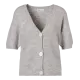 Strickjacke mit kurzen Ärmeln