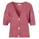 Strickjacke mit kurzen Ärmeln