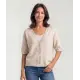 Strickjacke mit kurzen Ärmeln
