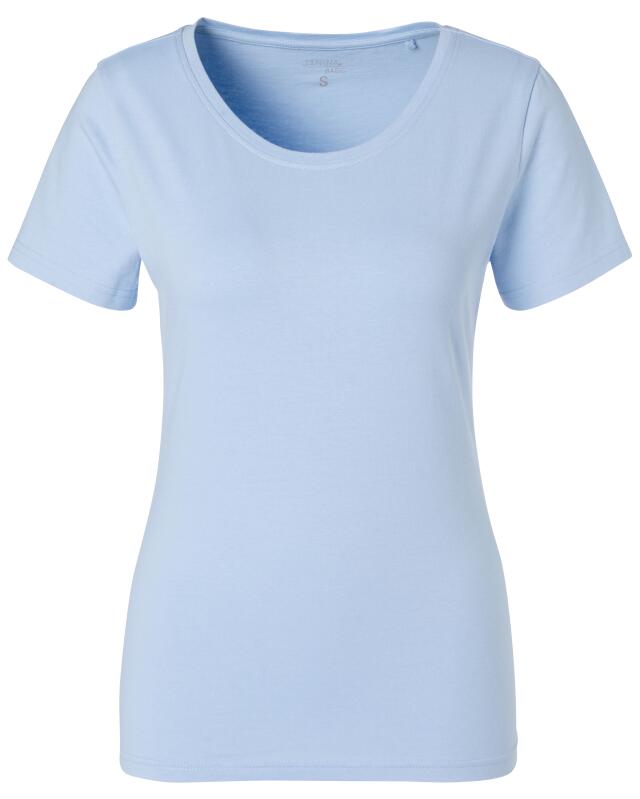 تيشيرت أساسي للنساء، أزرق فاتح (KiK Basic T-Shirt (hellblau)) — KiK, منتج ألماني أصلي في المغرب