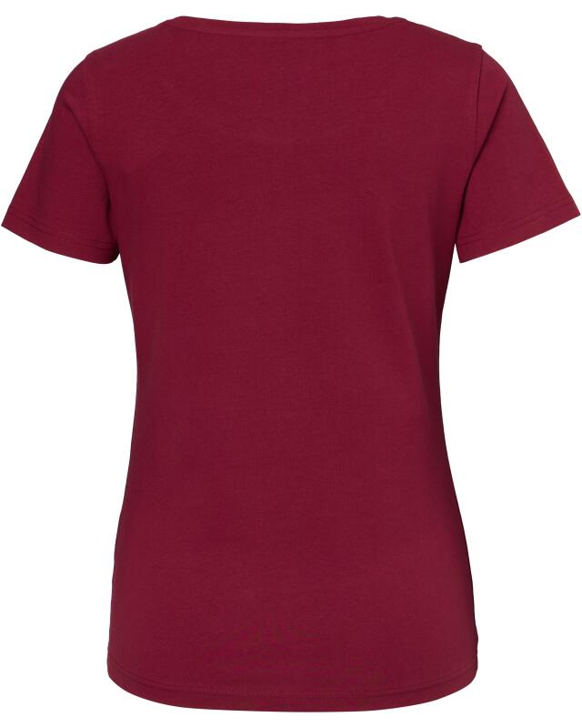 Basic T-shirt for women, berry (KiK Basic T-Shirt (beere)) — KiK, authentic German product in Morocco