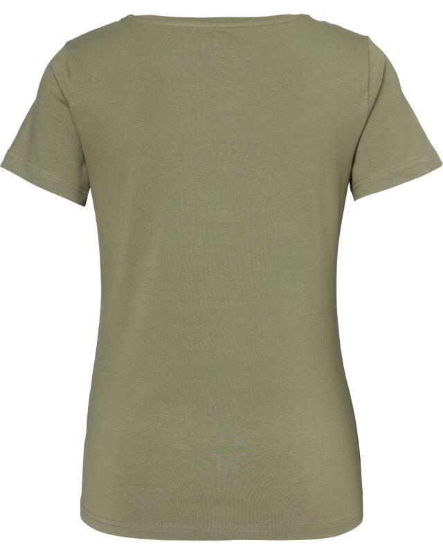 Basic T-shirt for women, khaki (KiK Basic T-Shirt (Khaki)) — KiK, authentic German product in Morocco