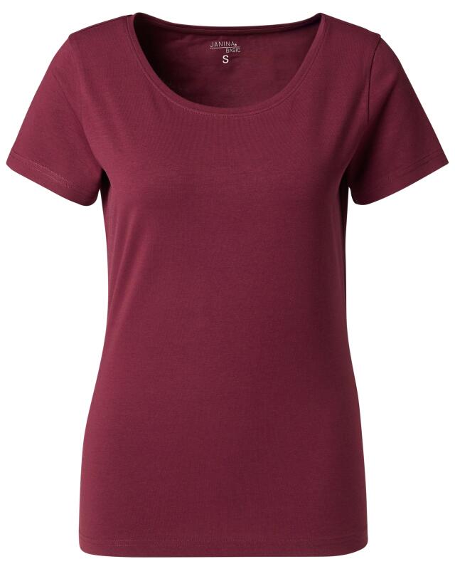 Basic T-shirt for women, purple (KiK Basic T-Shirt (lila)) — KiK, authentic German product in Morocco