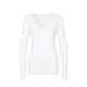 Weißes Langarmshirt
