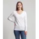 Weißes Langarmshirt