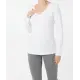 Weißes Langarmshirt