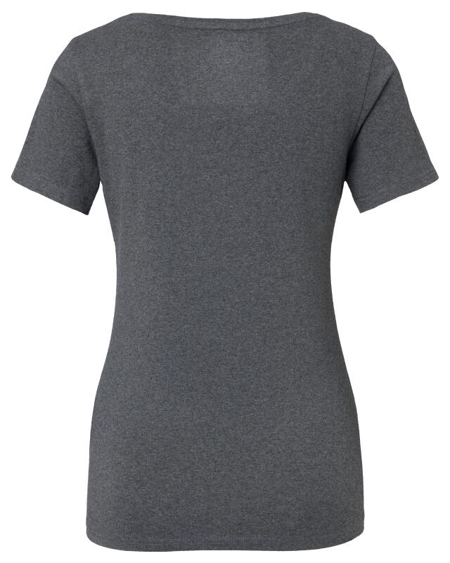 Stretch T-shirt for women, anthracite marl (KiK T-Shirt mit Stretch (anthrazit melange)) — KiK, authentic German product in Morocco