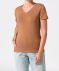 Basic Stretch-Shirt braun