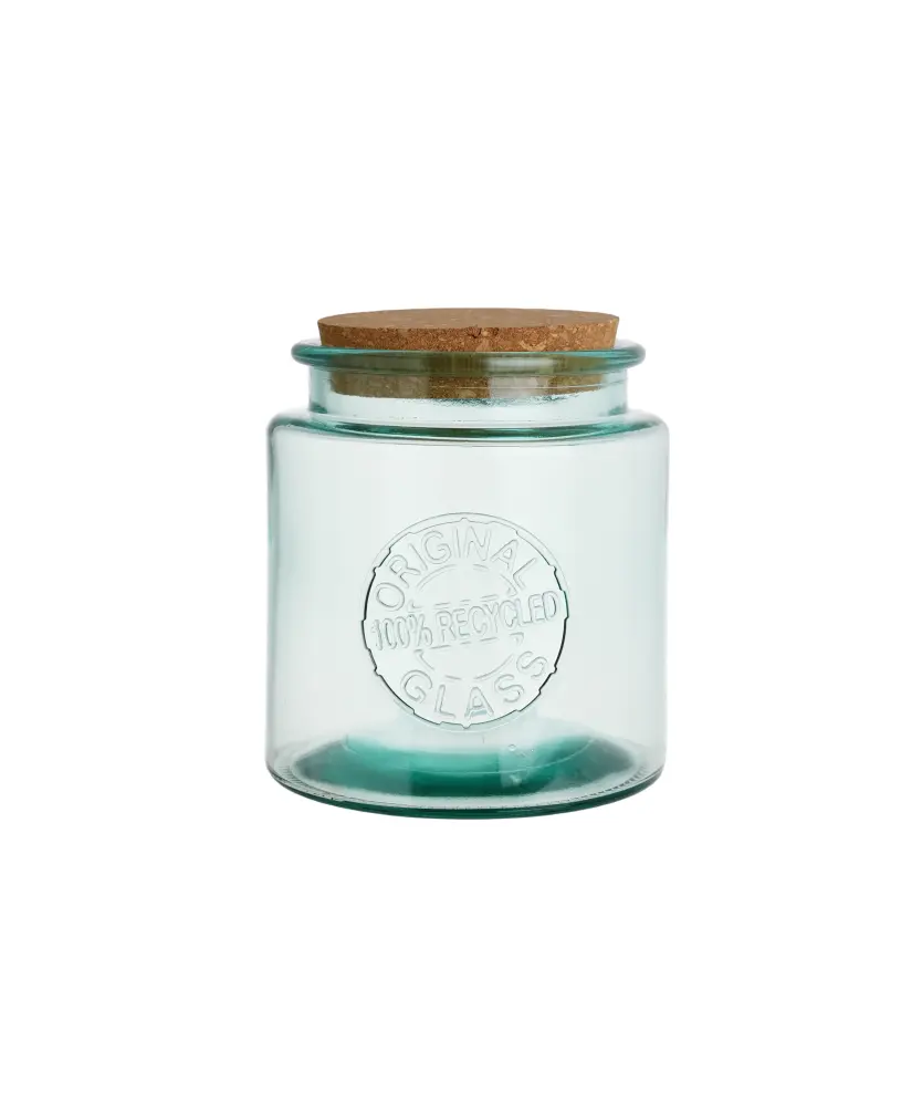 Vorratsglas mit Korken, transparent