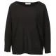 Jersey de punto fino con cuello redondo