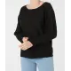 Jersey de punto fino con cuello redondo