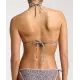 Bikini-Oberteil mit Leopardenmuster